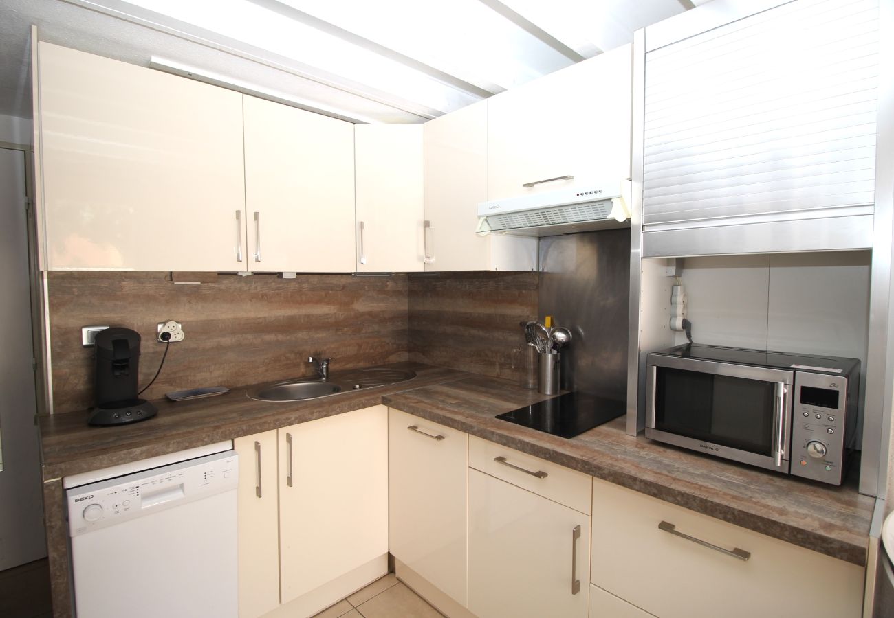 Ferienhaus in Canet-en-Roussillon - Maisonette T2  et parking dans résidence avec piscine