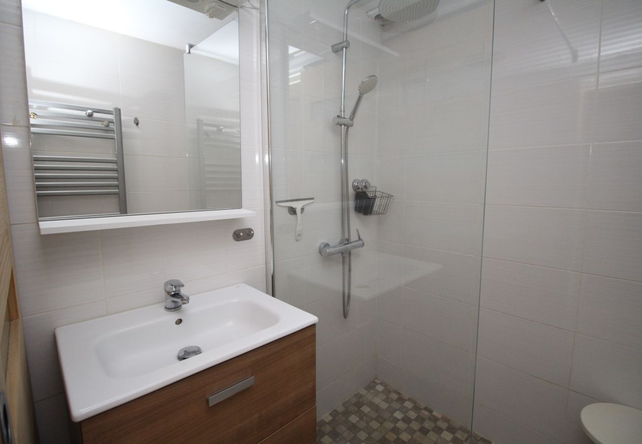 Ferienhaus in Canet-en-Roussillon - Maisonette T2  et parking dans résidence avec piscine