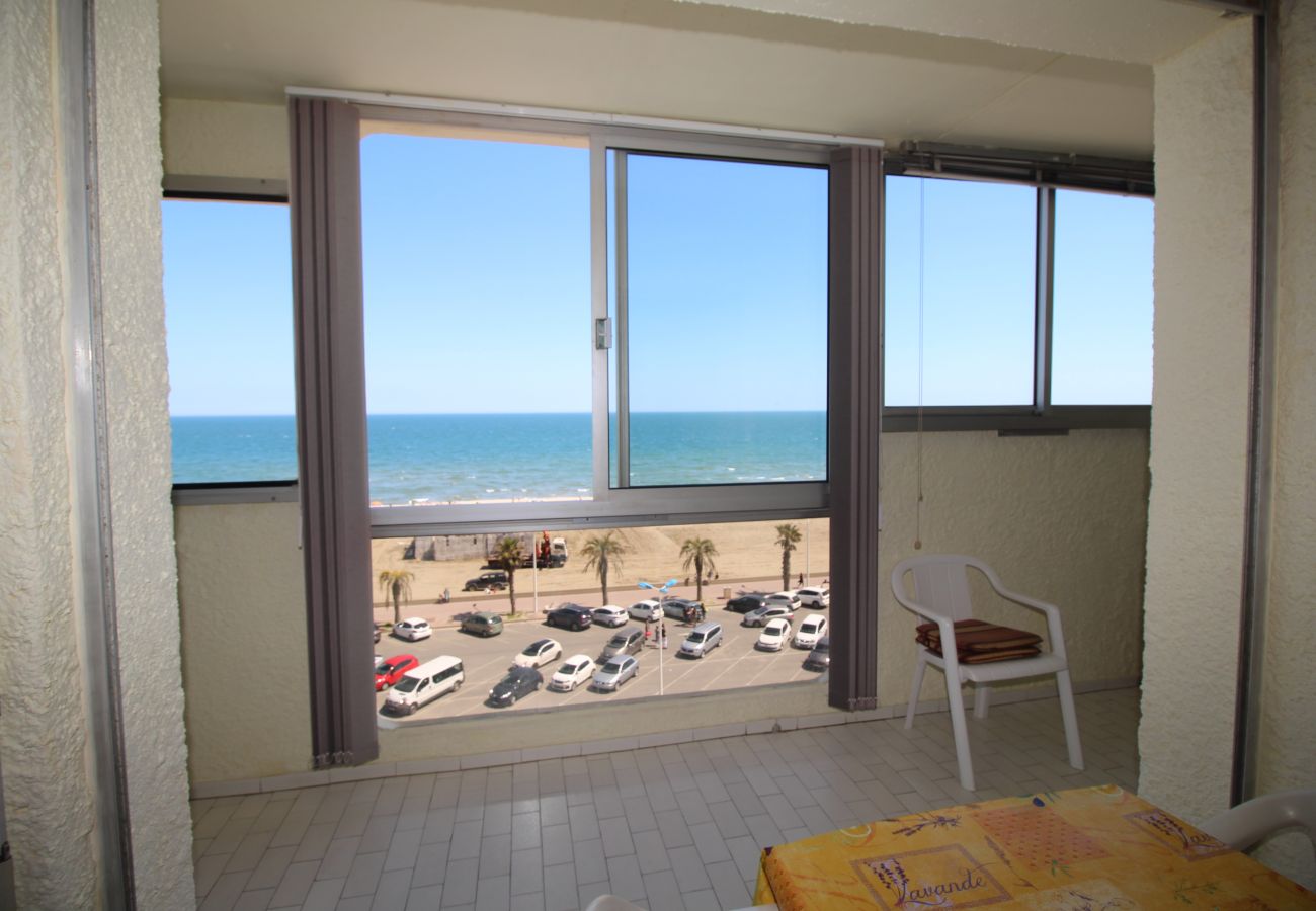 Ferienwohnung in Canet-en-Roussillon - Magnifique T2 avec vue mer et parking