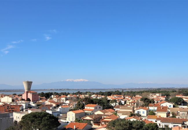 Ferienwohnung in Canet-en-Roussillon - Appartement 2 chambres avec vue mer et parking