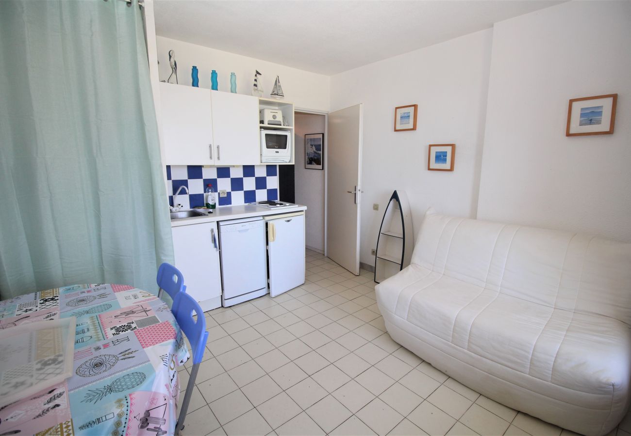 Ferienwohnung in Saint-Cyprien - Studio cabine vue mer 