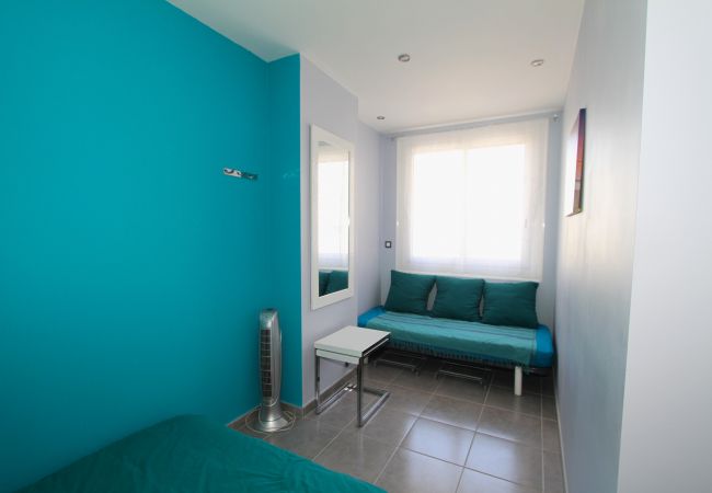 Ferienwohnung in Canet-en-Roussillon - TI CARAÏBE. Appartement T2 vue mer + parking