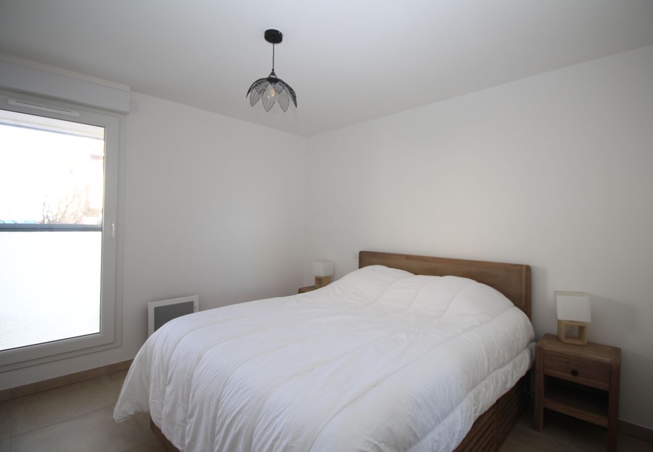 Ferienwohnung in Canet-en-Roussillon - Appartement 3 pièces vue mer - Place de parking privative