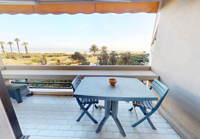 Ferienwohnung in Canet-en-Roussillon - Appartement 4 personnes vue mer 