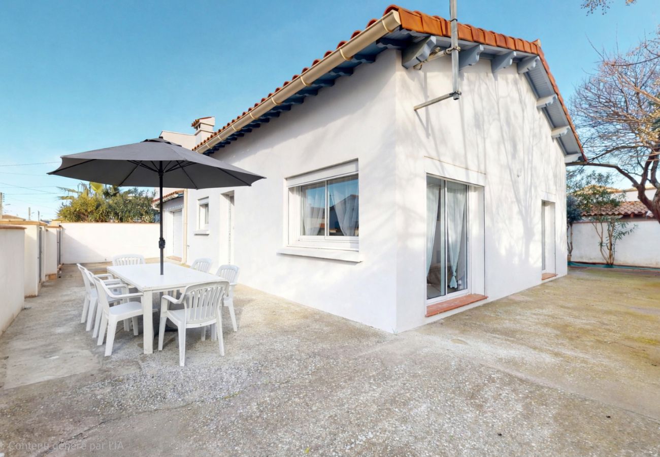 Ferienhaus in Canet-en-Roussillon - Maison - 6 pers- Canet plage 