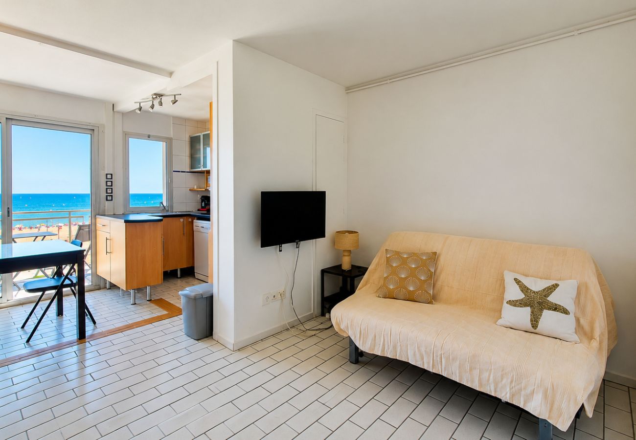 Studio in Canet-en-Roussillon - SOL 20- Studio - vue mer - 2 personnes 