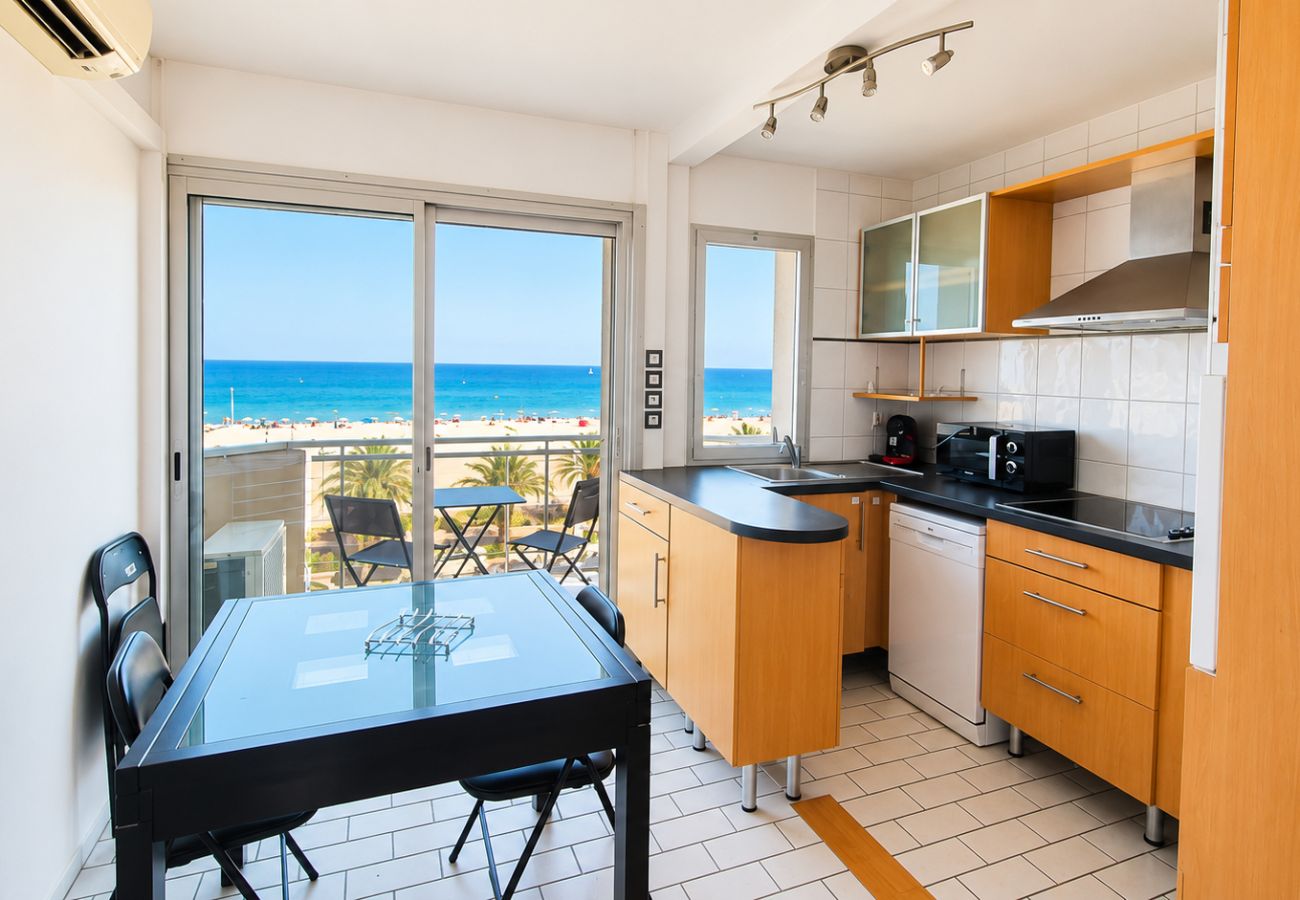 Studio in Canet-en-Roussillon - SOL 20- Studio - vue mer - 2 personnes 