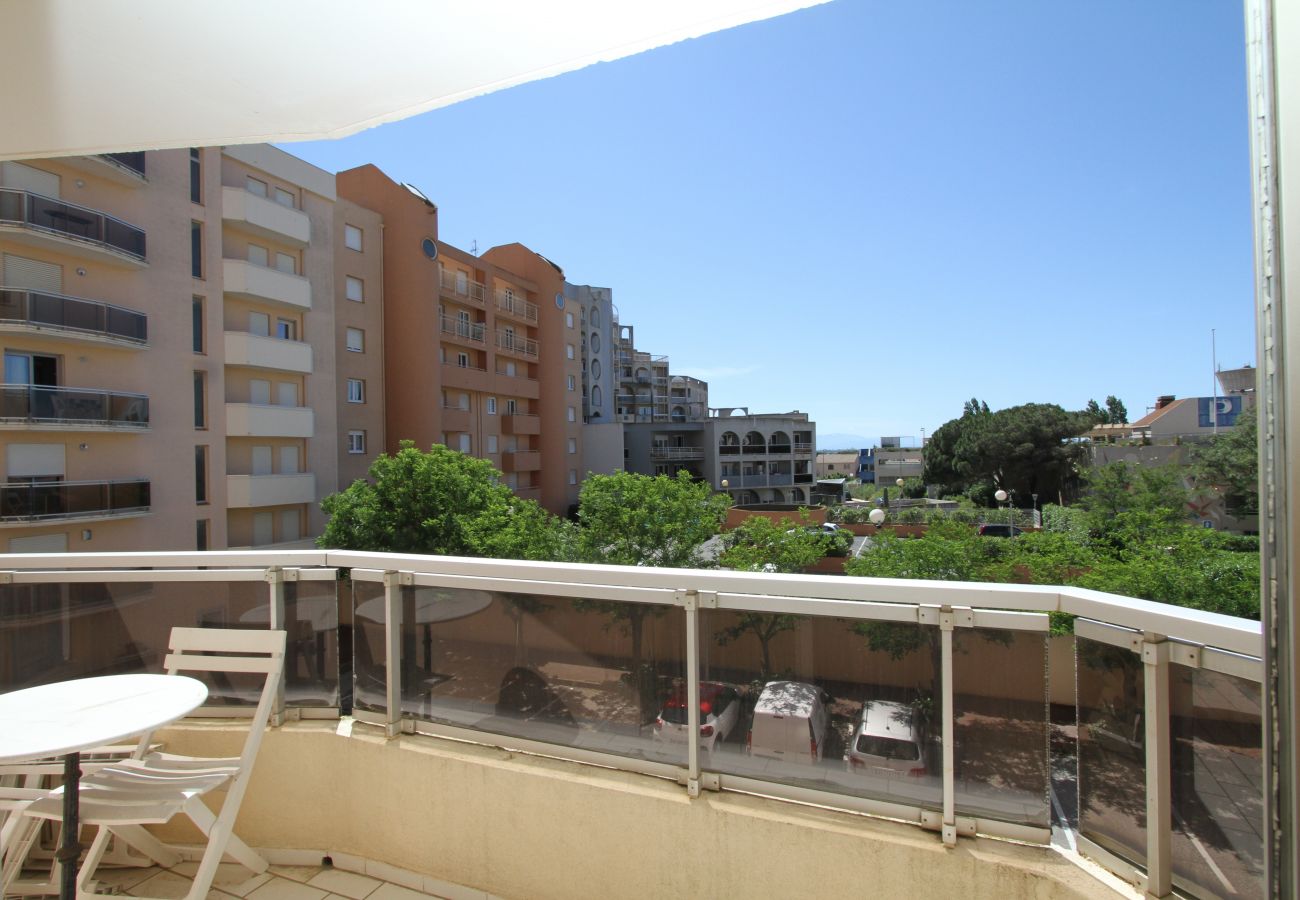 Apartamento en Canet-en-Roussillon - 1 bedroom apartment 3 stars in front of the beach