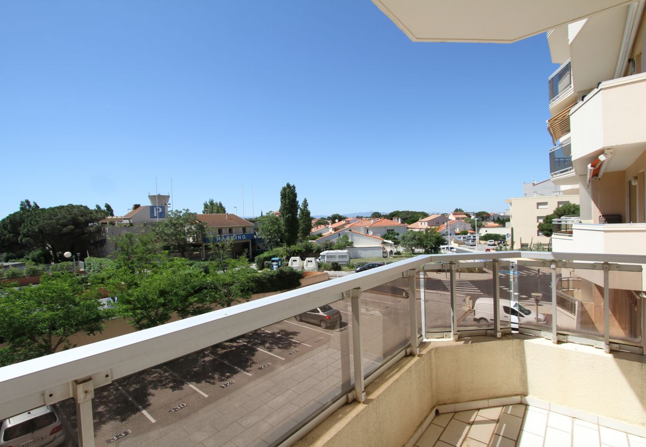 Apartamento en Canet-en-Roussillon - 1 bedroom apartment 3 stars in front of the beach