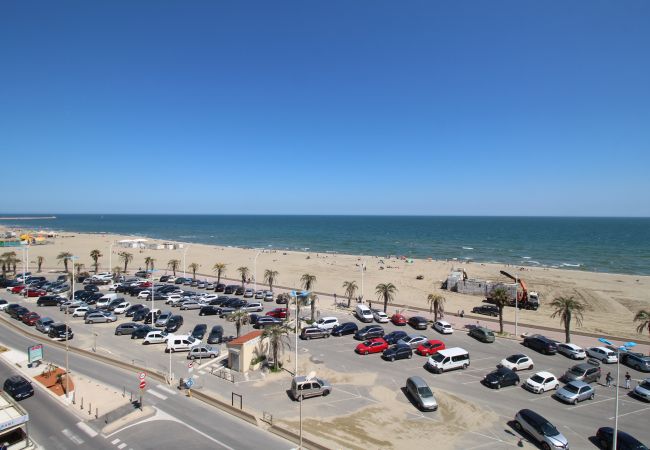 Apartamento en Canet-en-Roussillon - 2 room apartment with sea view and parking