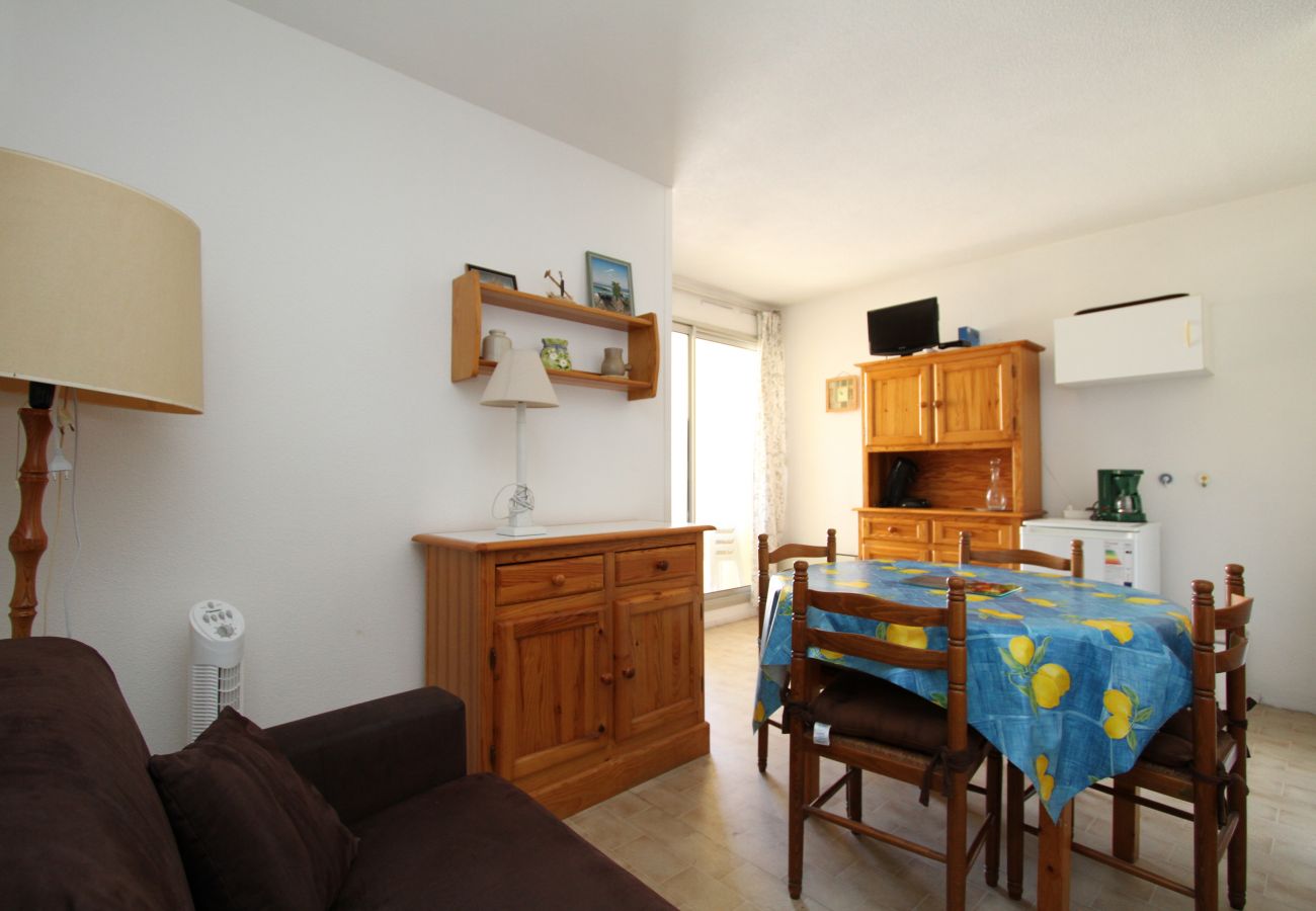 Estudio en Canet-en-Roussillon - 2 room apartment with sea view
