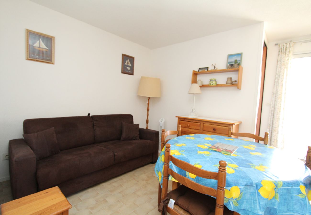 Estudio en Canet-en-Roussillon - 2 room apartment with sea view