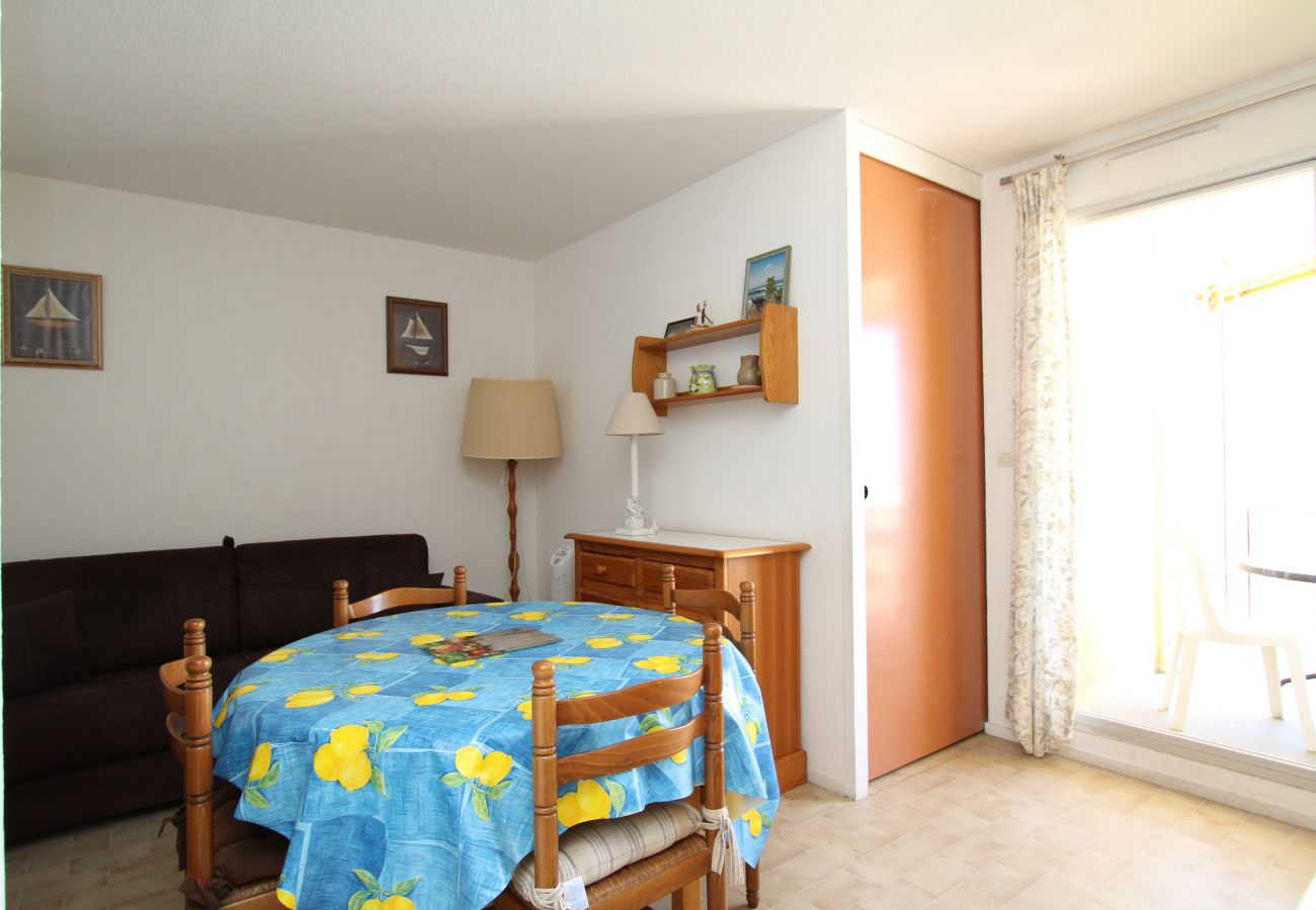 Estudio en Canet-en-Roussillon - 2 room apartment with sea view