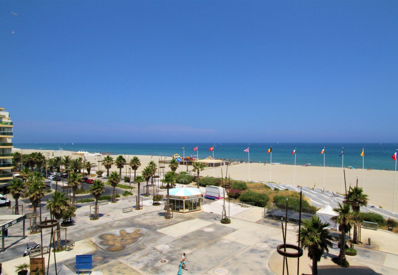 Estudio en Canet-en-Roussillon - 2 room apartment with sea view
