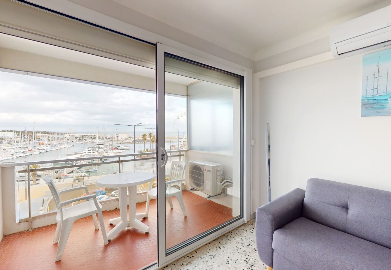 Apartamento en Canet-en-Roussillon - Joli T2 Vue Mer et Marina