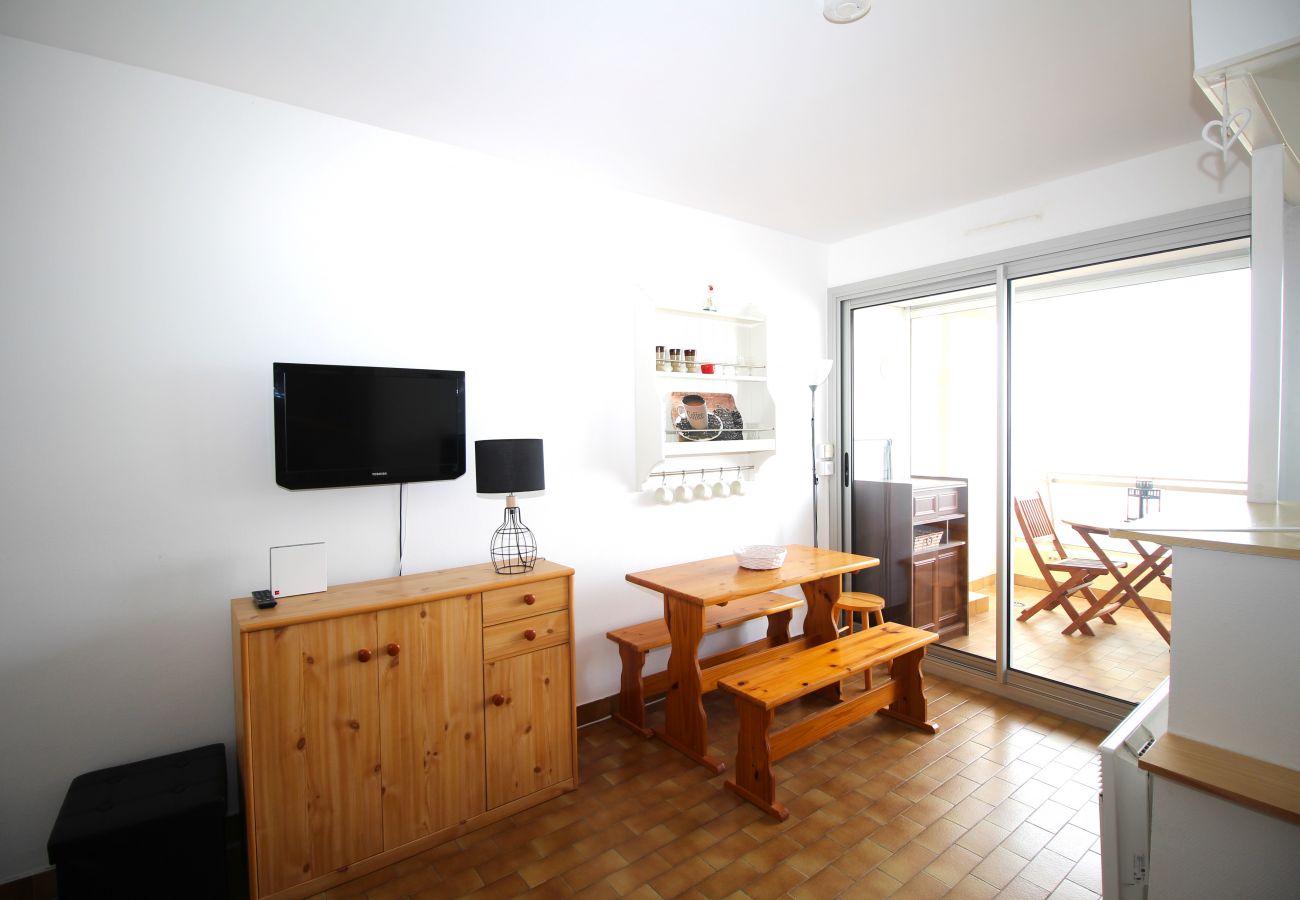 Estudio en Canet-en-Roussillon - Studio for 3 with sea view