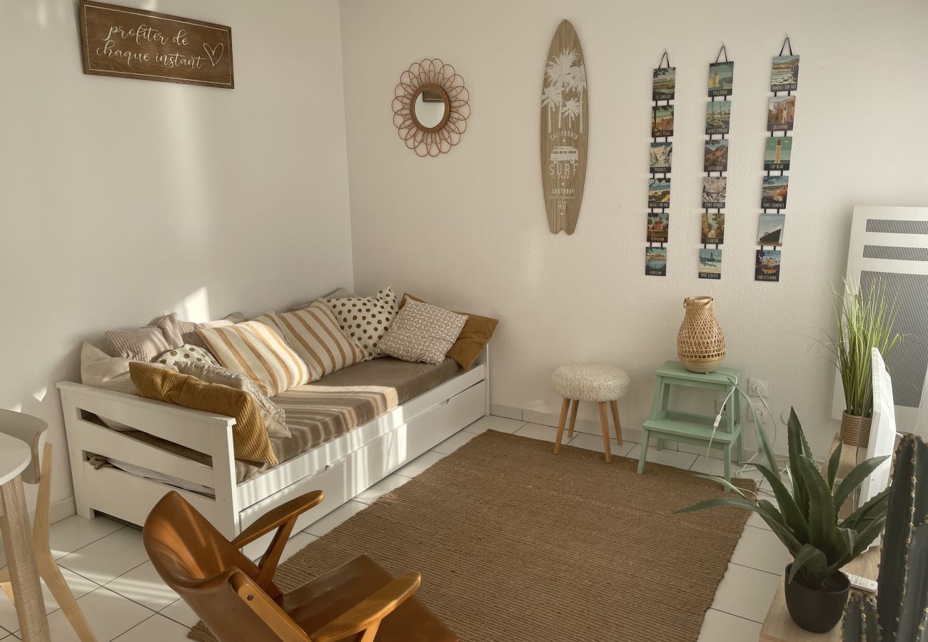Apartamento en Canet-en-Roussillon - Appartement for 4 / Front beach