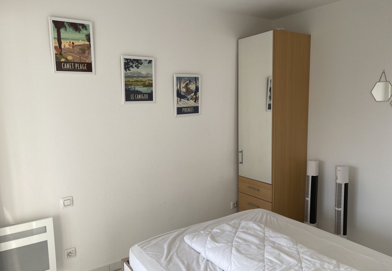 Apartamento en Canet-en-Roussillon - Appartement for 4 / Front beach