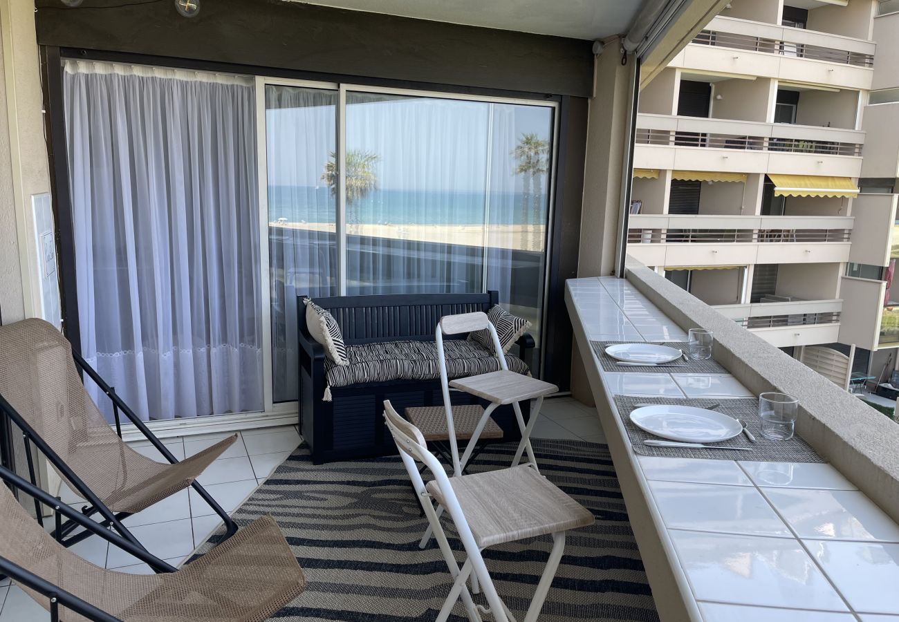 Apartamento en Canet-en-Roussillon - Appartement for 4 / Front beach