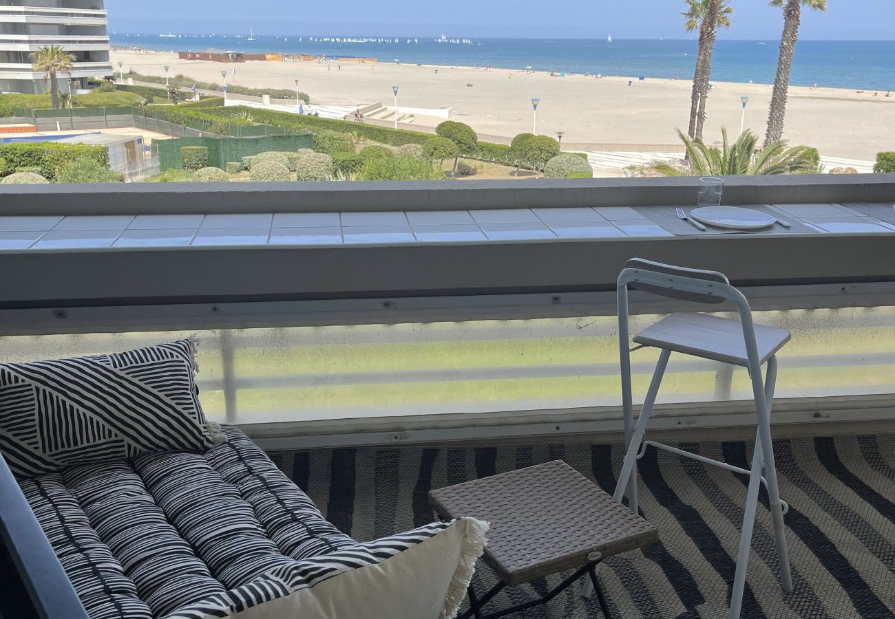 Apartamento en Canet-en-Roussillon - Appartement for 4 / Front beach