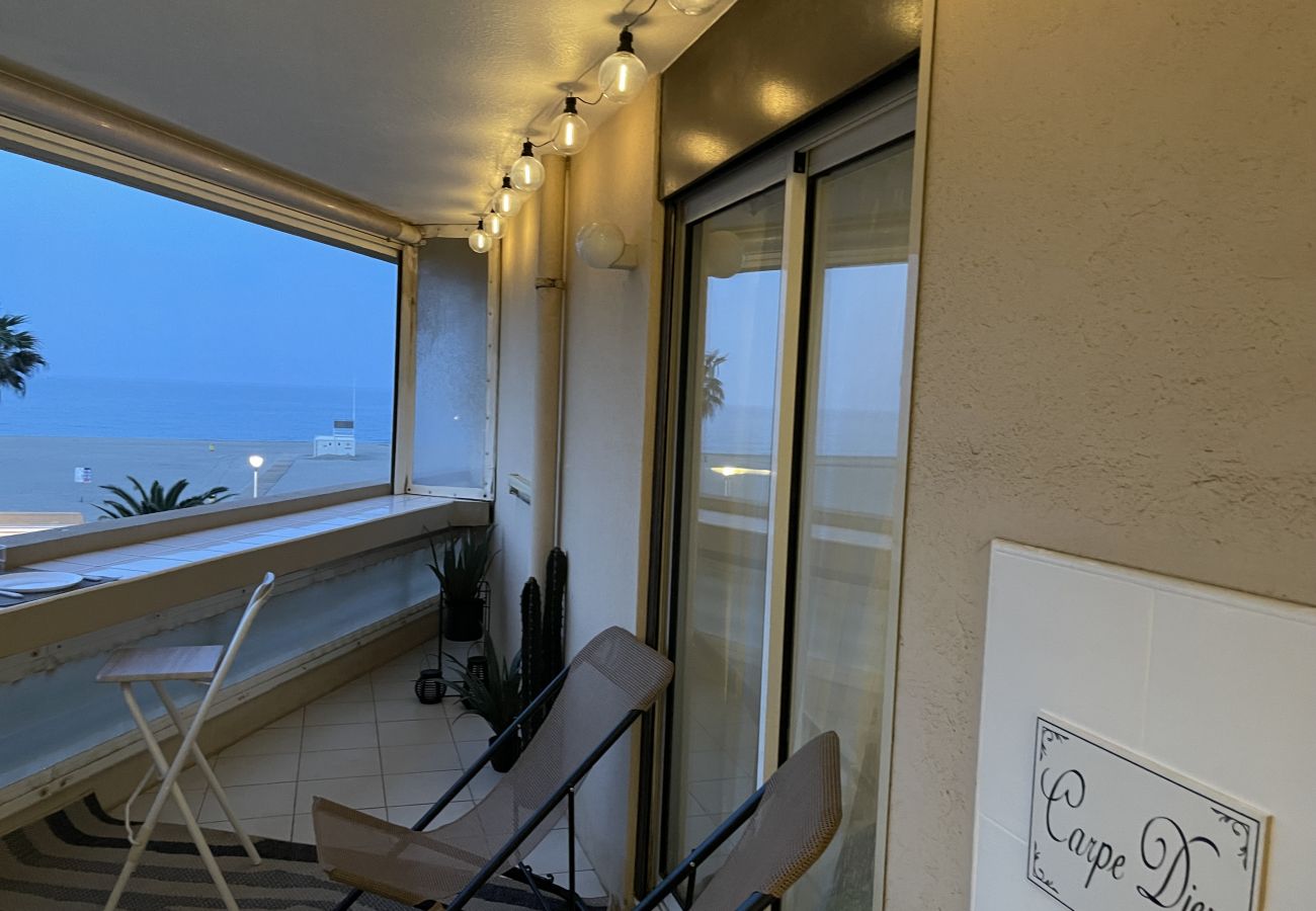 Apartamento en Canet-en-Roussillon - Appartement for 4 / Front beach