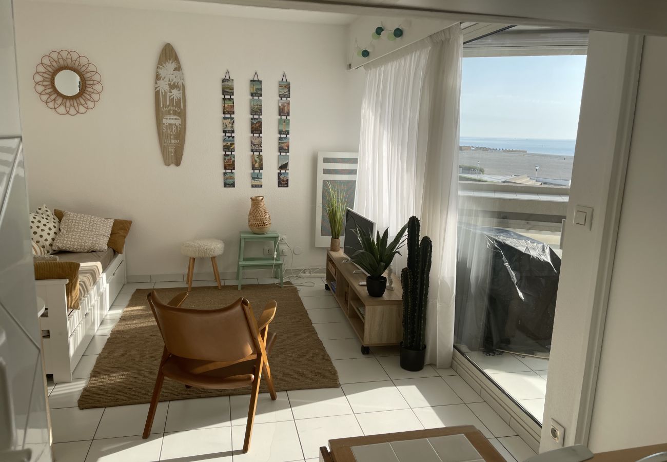 Apartamento en Canet-en-Roussillon - Appartement for 4 / Front beach