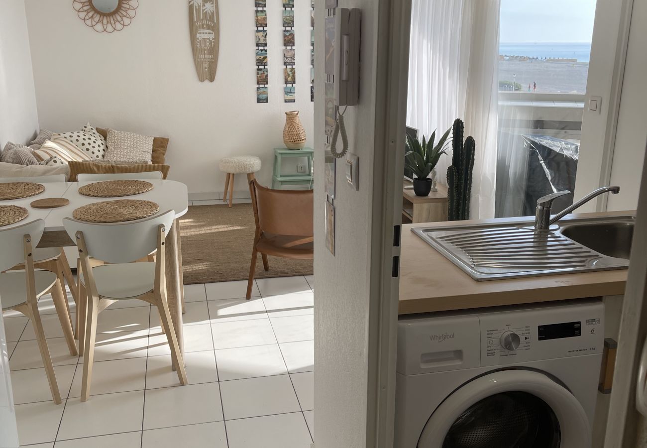 Apartamento en Canet-en-Roussillon - Appartement for 4 / Front beach