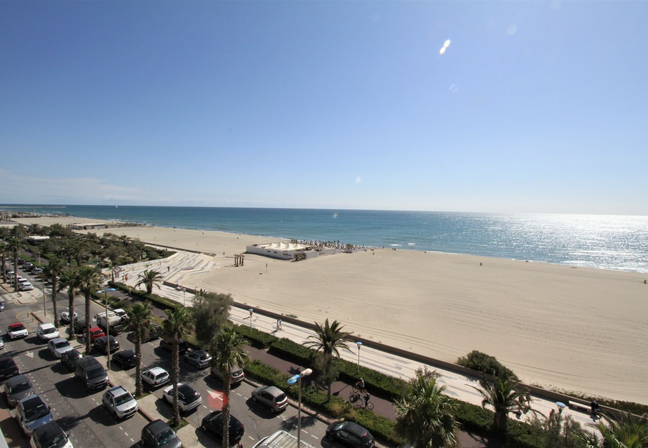 Apartamento en Canet-en-Roussillon - Apartment 4 people on the seafront