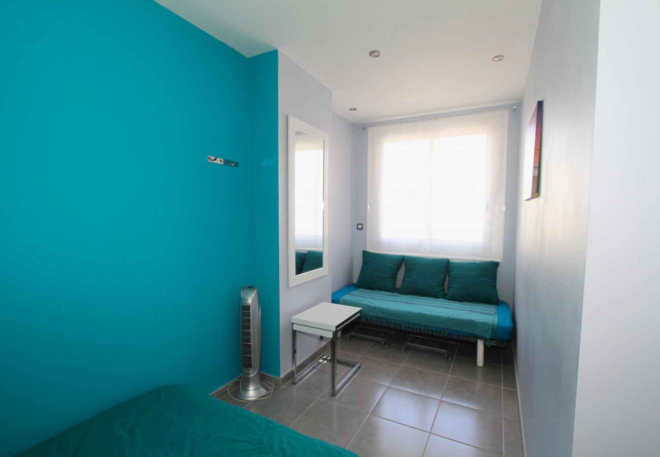 Apartamento en Canet-en-Roussillon - TI CARAÏBE. Apartment with sea view + parking