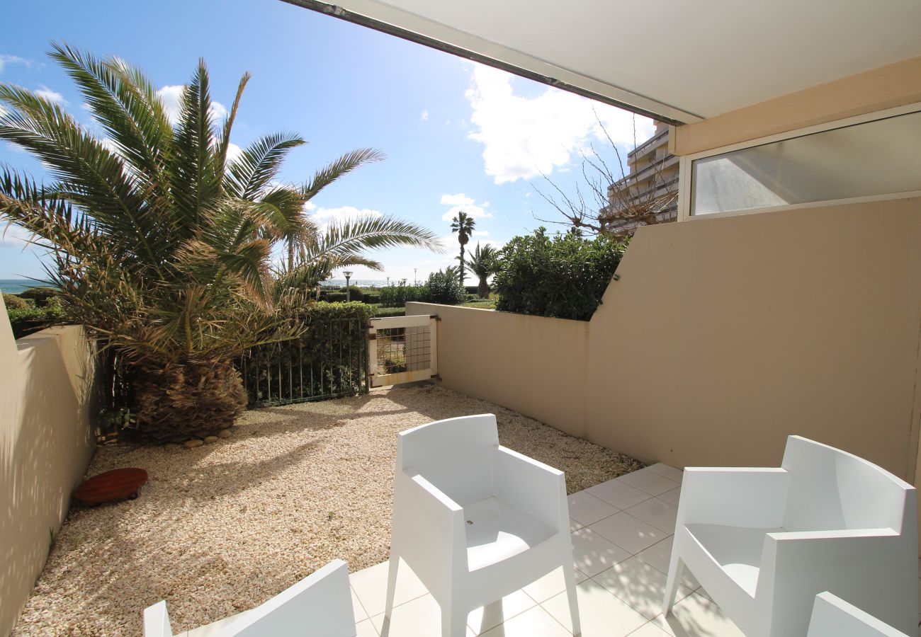 Estudio en Canet-en-Roussillon - Apartment for 2 with sea view and parking