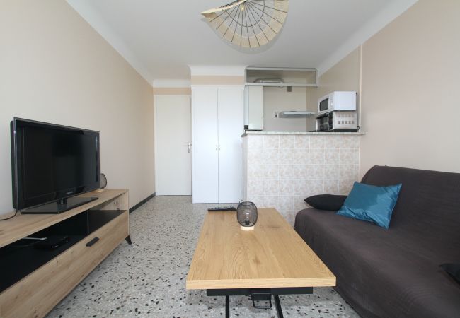 Apartamento en Canet-en-Roussillon - Appartement one bedroom with Marina view