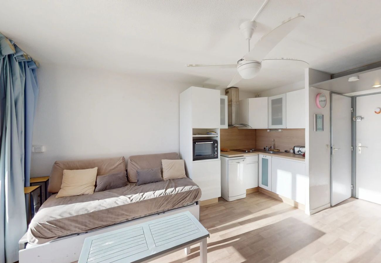 Apartamento en Canet-en-Roussillon - Copacabana Canet Sud – Apartamento de 2 habitaciones con terraza y piscina