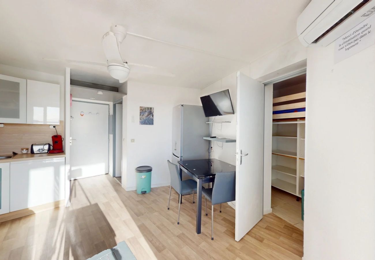 Apartamento en Canet-en-Roussillon - Copacabana Canet Sud – Apartamento de 2 habitaciones con terraza y piscina