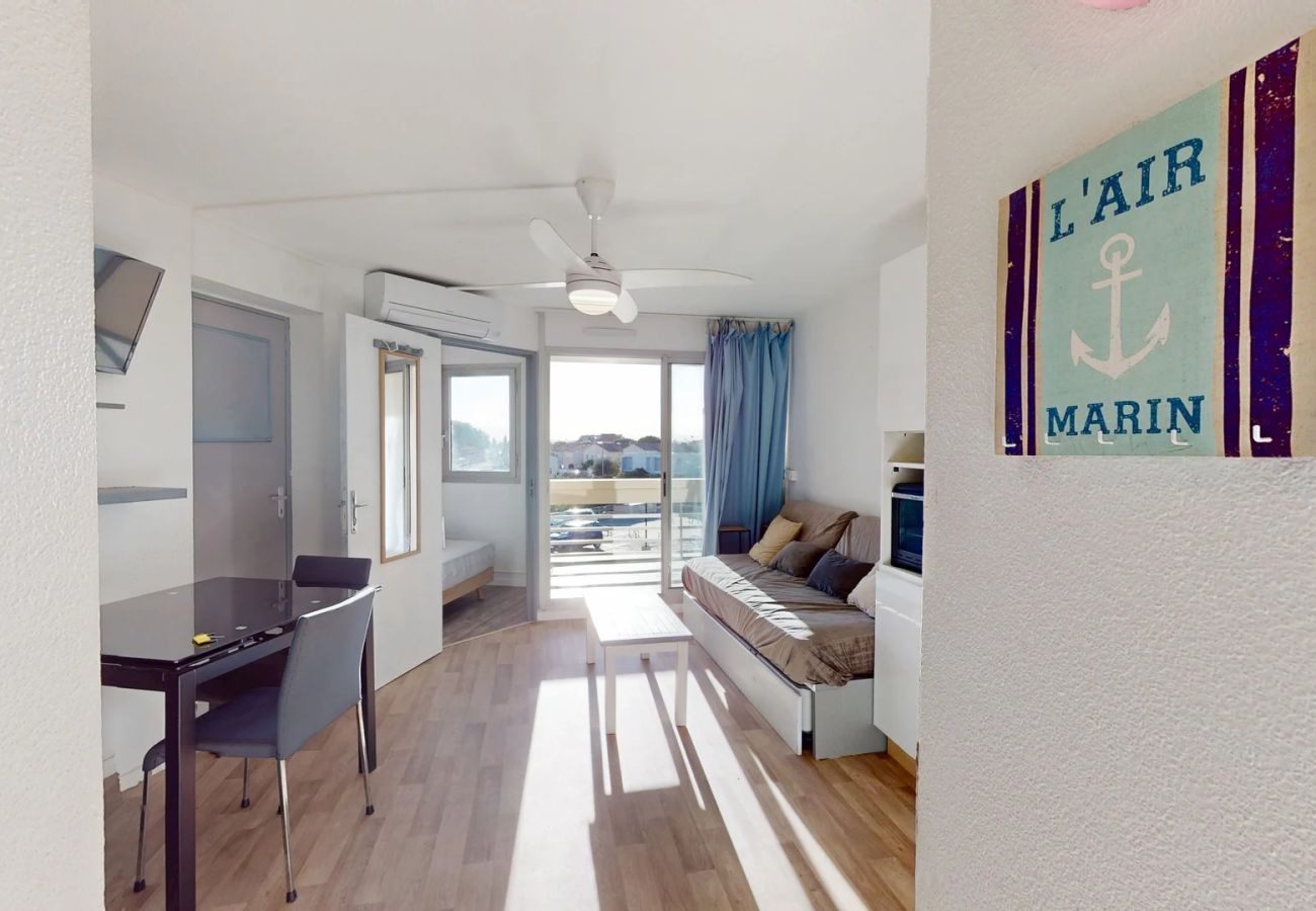 Apartamento en Canet-en-Roussillon - Copacabana Canet Sud – Apartamento de 2 habitaciones con terraza y piscina