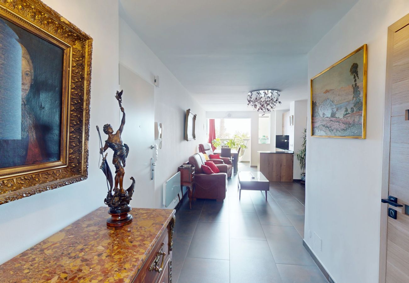 Apartamento en Canet-en-Roussillon - Apartamento de lujo con vistas al mar 