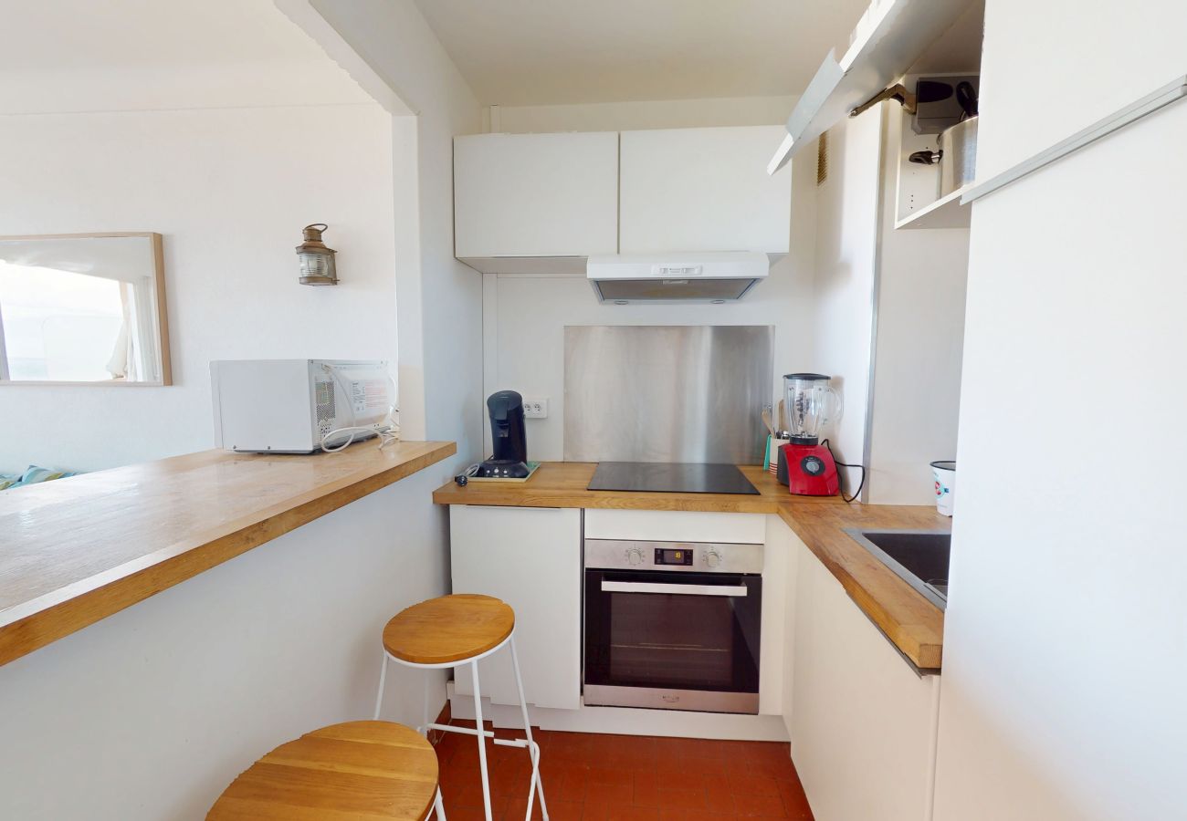 Apartamento en Canet-en-Roussillon - Apartamento frente al mar para 4 personas