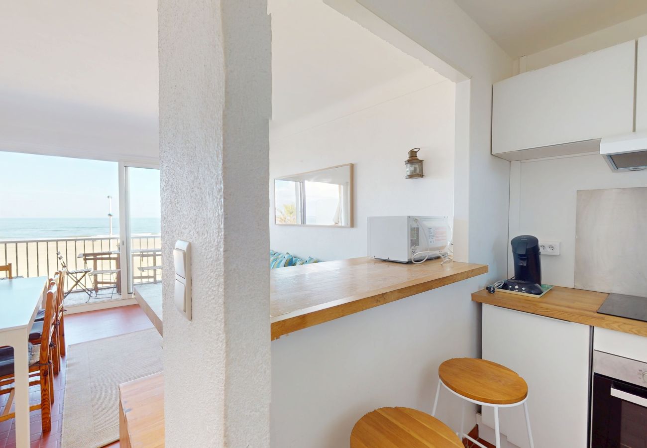 Apartamento en Canet-en-Roussillon - Apartamento frente al mar para 4 personas
