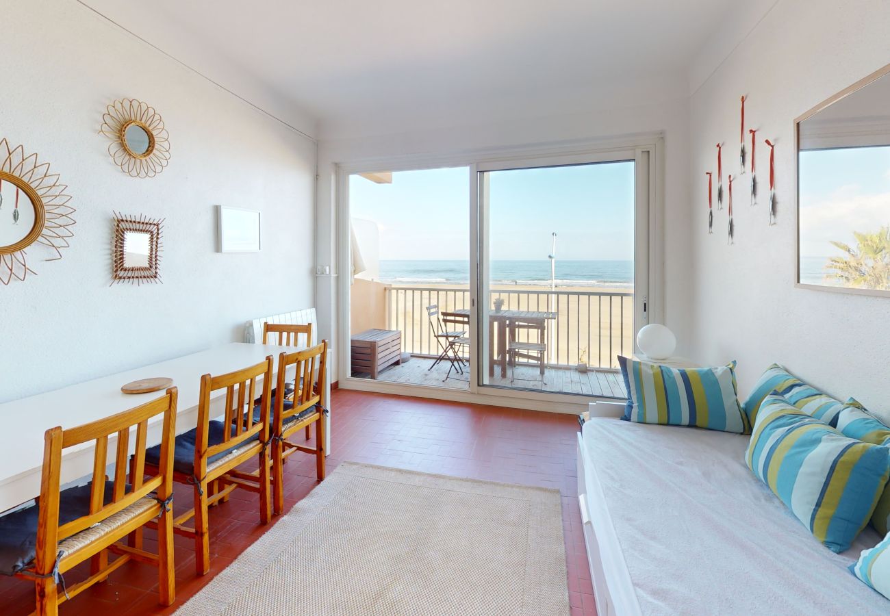Apartamento en Canet-en-Roussillon - Apartamento frente al mar para 4 personas
