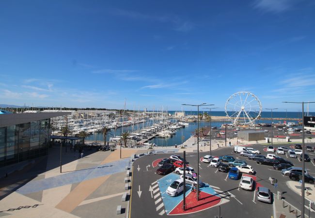 Appartement à Canet-en-Roussillon - Joli T2 Vue Mer et Marina Appartement à Canet-en-Roussillon - Joli T2 Vue Mer et Marina