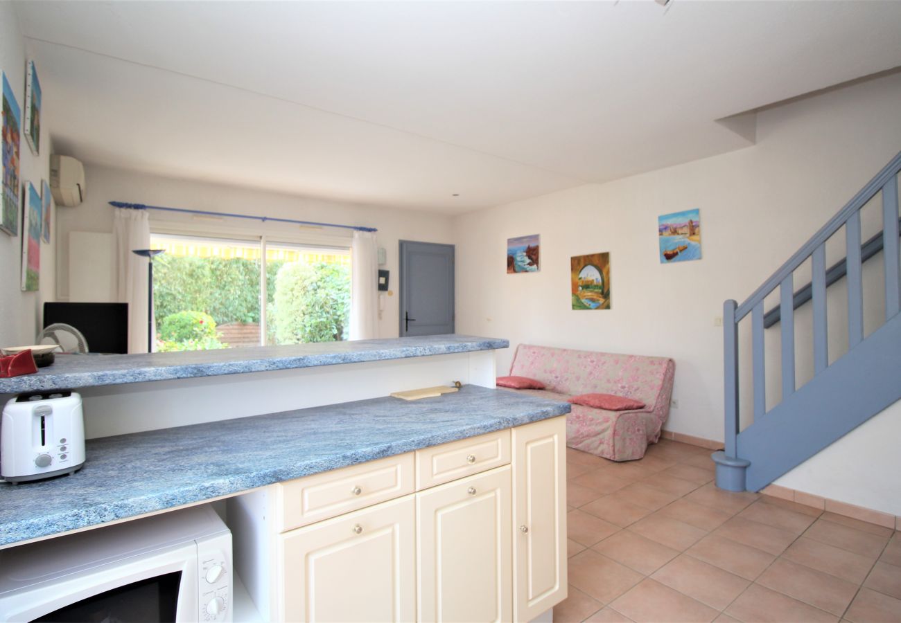 Maison mitoyenne à Canet-en-Roussillon - Villa 8 personnes + parking à 5 min de la plage