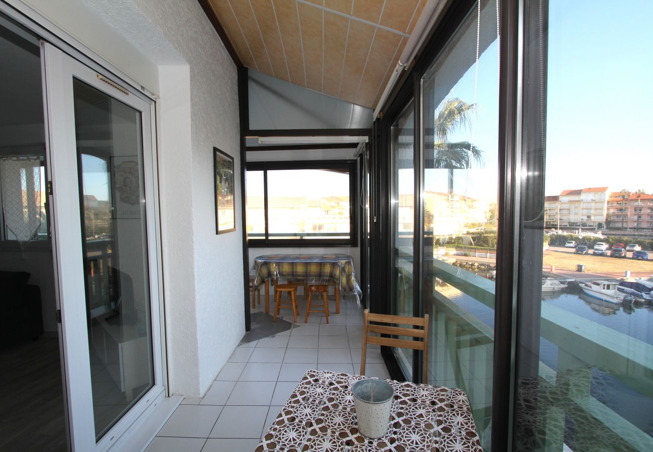 Appartement à Canet-en-Roussillon - Appartement vue sur la Marina + parking