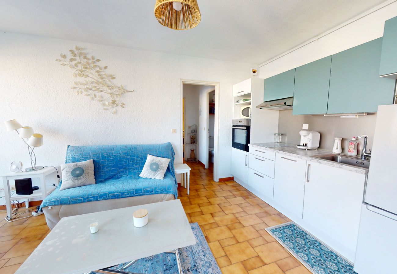 Appartement à Canet-en-Roussillon - Appartement 4 personnes aec vue sur la Marina et parking