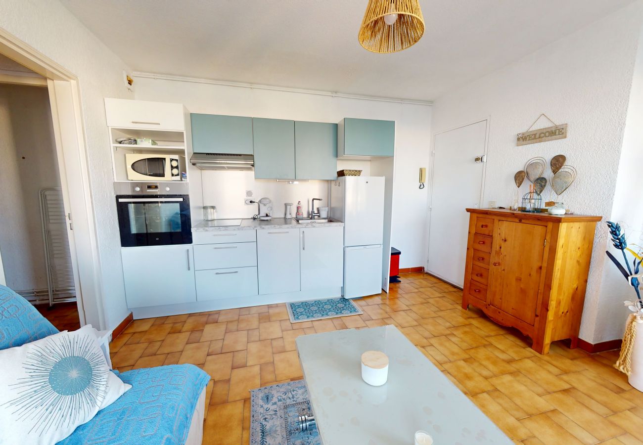 Appartement à Canet-en-Roussillon - Appartement 4 personnes aec vue sur la Marina et parking