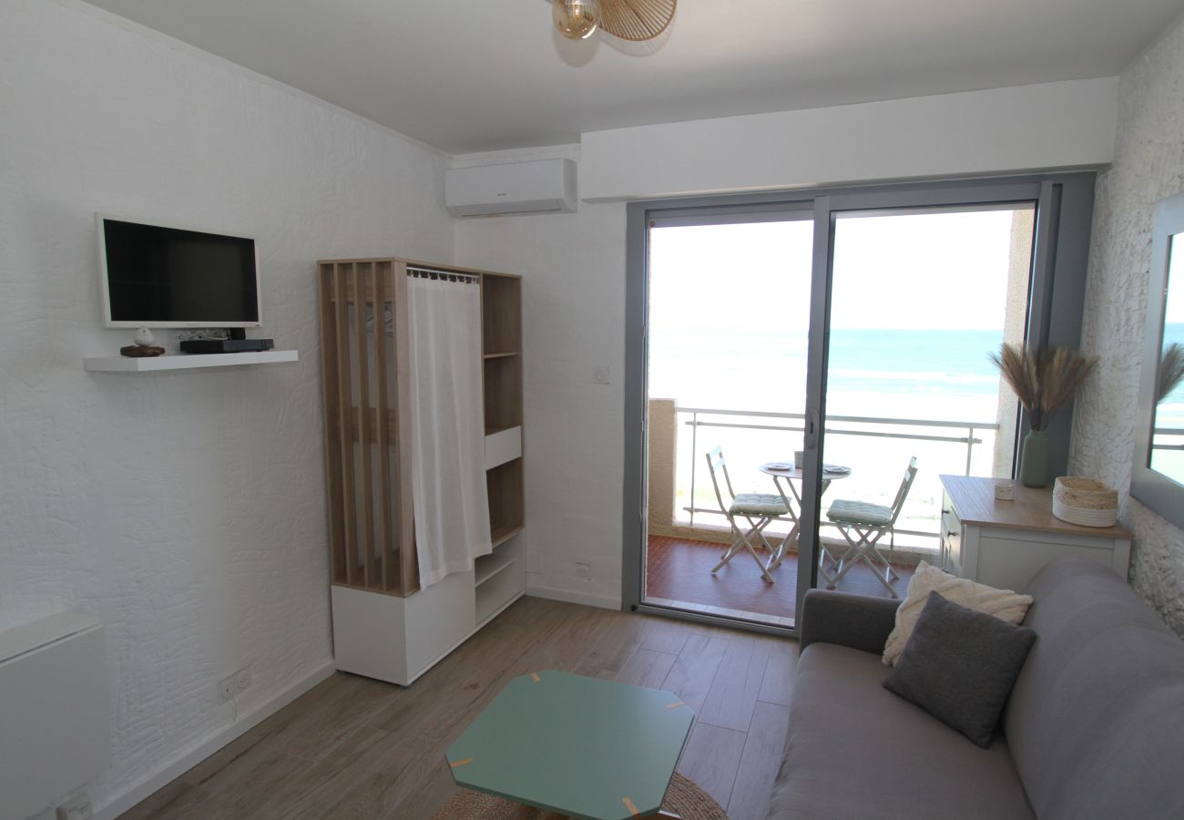 Studio à Canet-en-Roussillon - Studio avec vue imprenable sur la mer