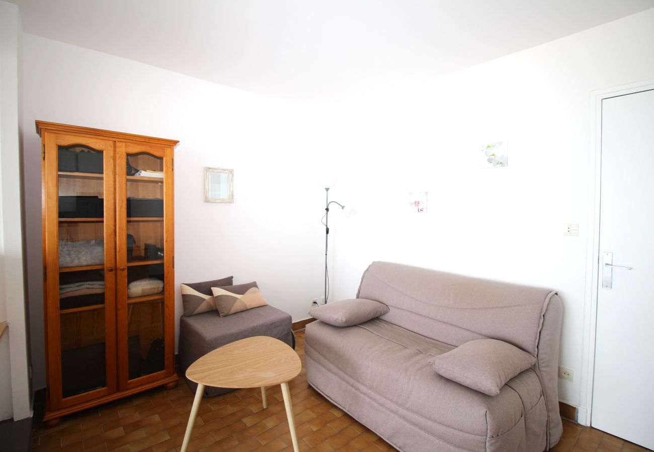 Studio in Canet-en-Roussillon - Studio 3 personnes vue mer