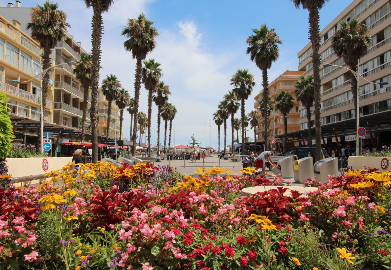 Apartment in Canet-en-Roussillon - Appartement 4 pers. proche de la mer + parking