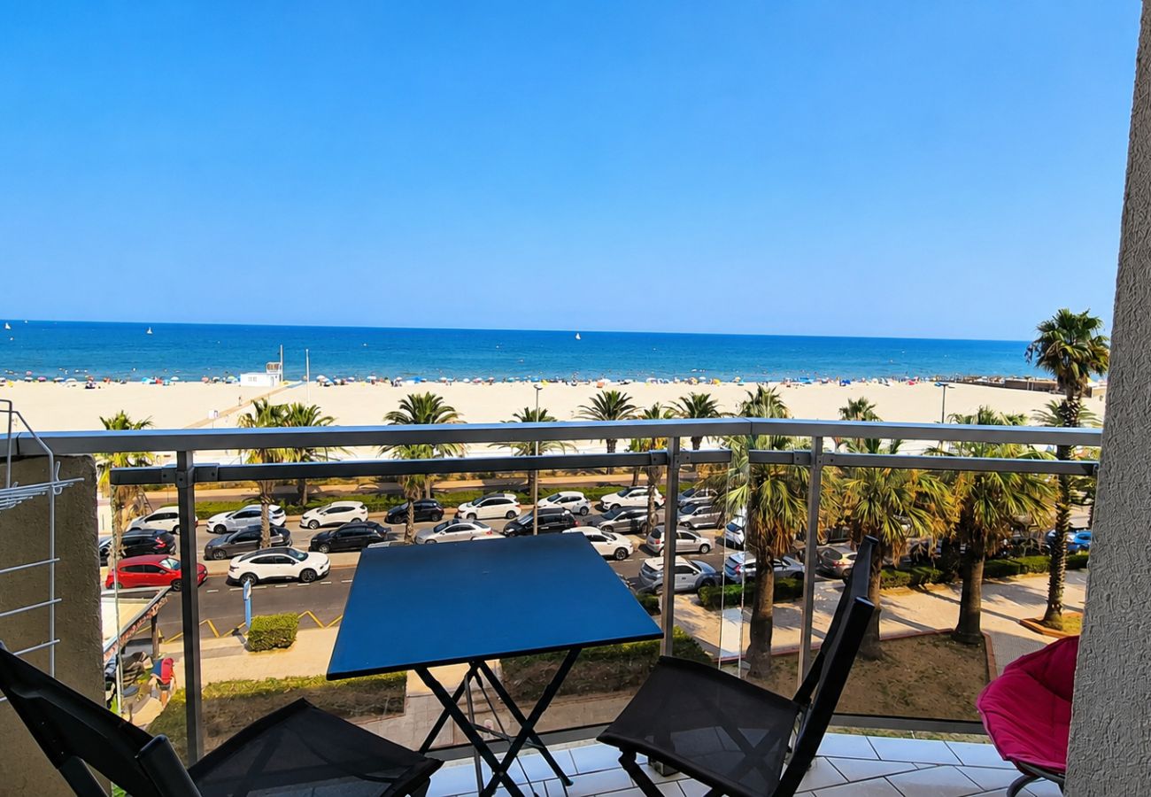 Studio in Canet-en-Roussillon - SOL 20- Studio - vue mer - 2 personnes 